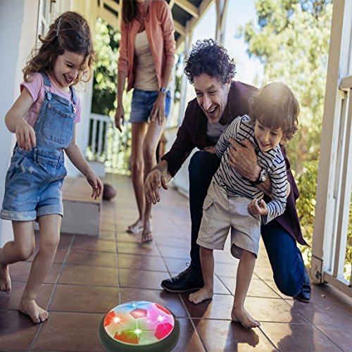 JRD&BS WINL Kinder Spielzeug Die Magisch Hover Fußball Mit Leistungs Starken LED-Licht FÜR Familien Aktivität,Teen Geschenk für 3-12 Jahre Altes Mädchen ÜBung Kinder Spielzeug(Rot 02)