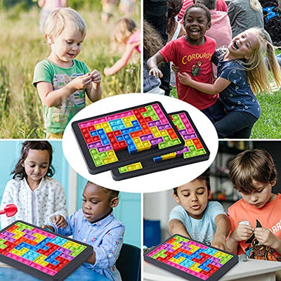 QTUN Pop Zappel Tlays Spiel Popp Push Silicon Neue Tangram Pop Blase Sensorisches Zappelspielzeug für Autismus Spannungsabbau Druck Relief Squeeze Spielzeug