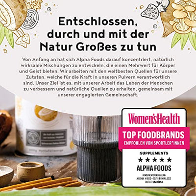 Neues Leben - Schwarzes Detox-Elixier - Formel mit Aktivkohle, Matcha, Aloe Vera, Chaga, Shiitake, Reishi - 600 Gramm Pulver