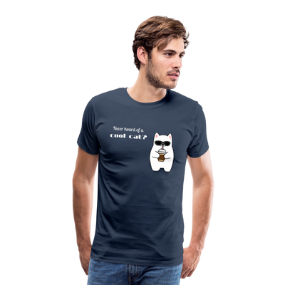 Männer Premium T-Shirt - Navy