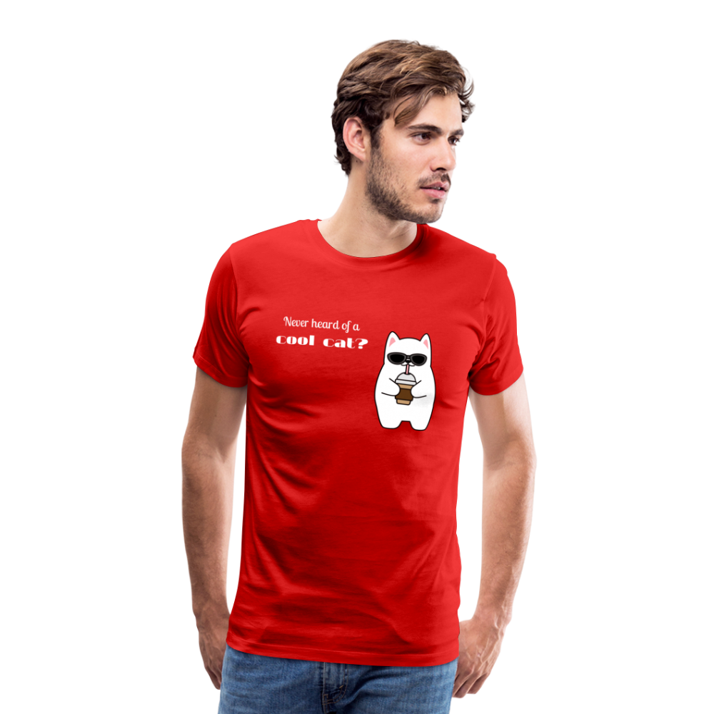 Männer Premium T-Shirt - Rot