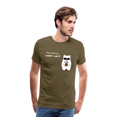 Männer Premium T-Shirt - Khaki